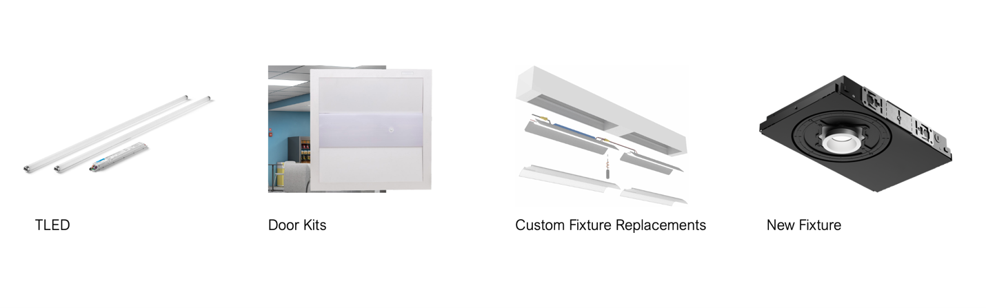 Custom LED upgrade options