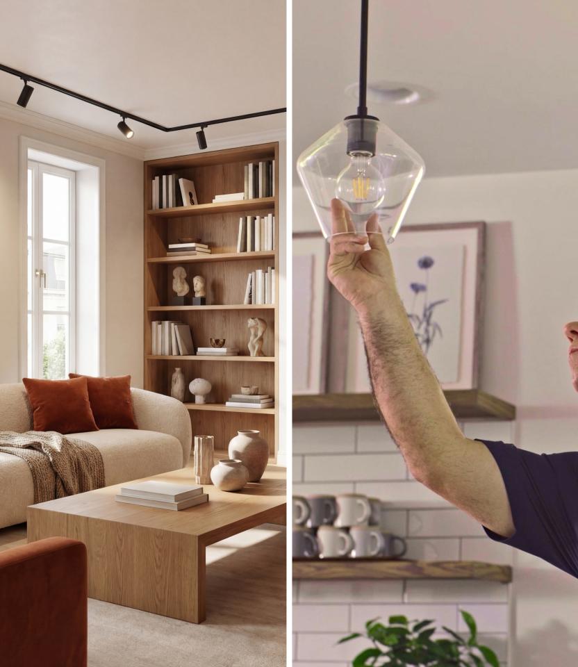 MLV track lighting and LED bulbs each require different dimming control technology.