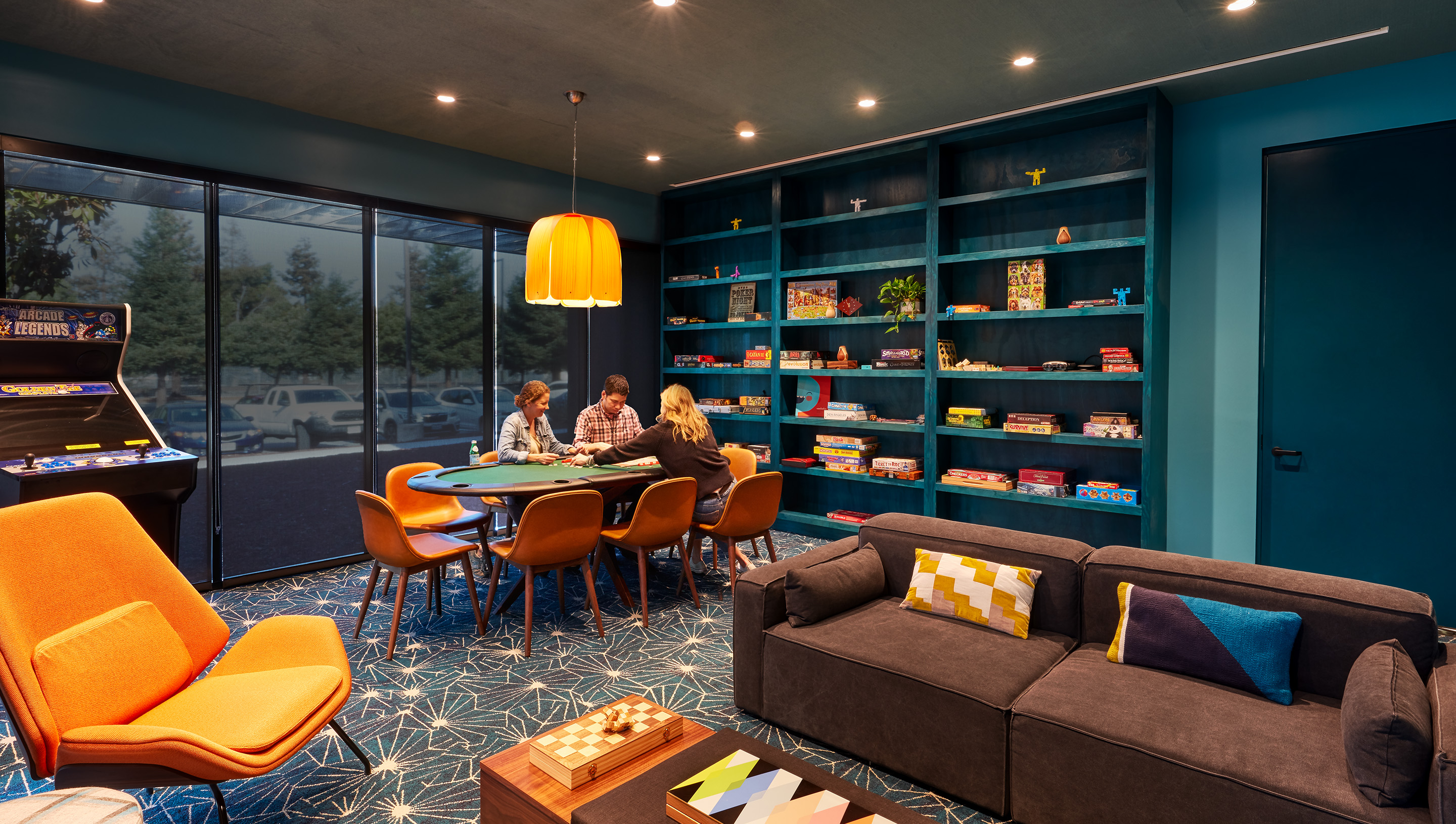 A Mountain View commercial collaborative space with Lutron Quantum