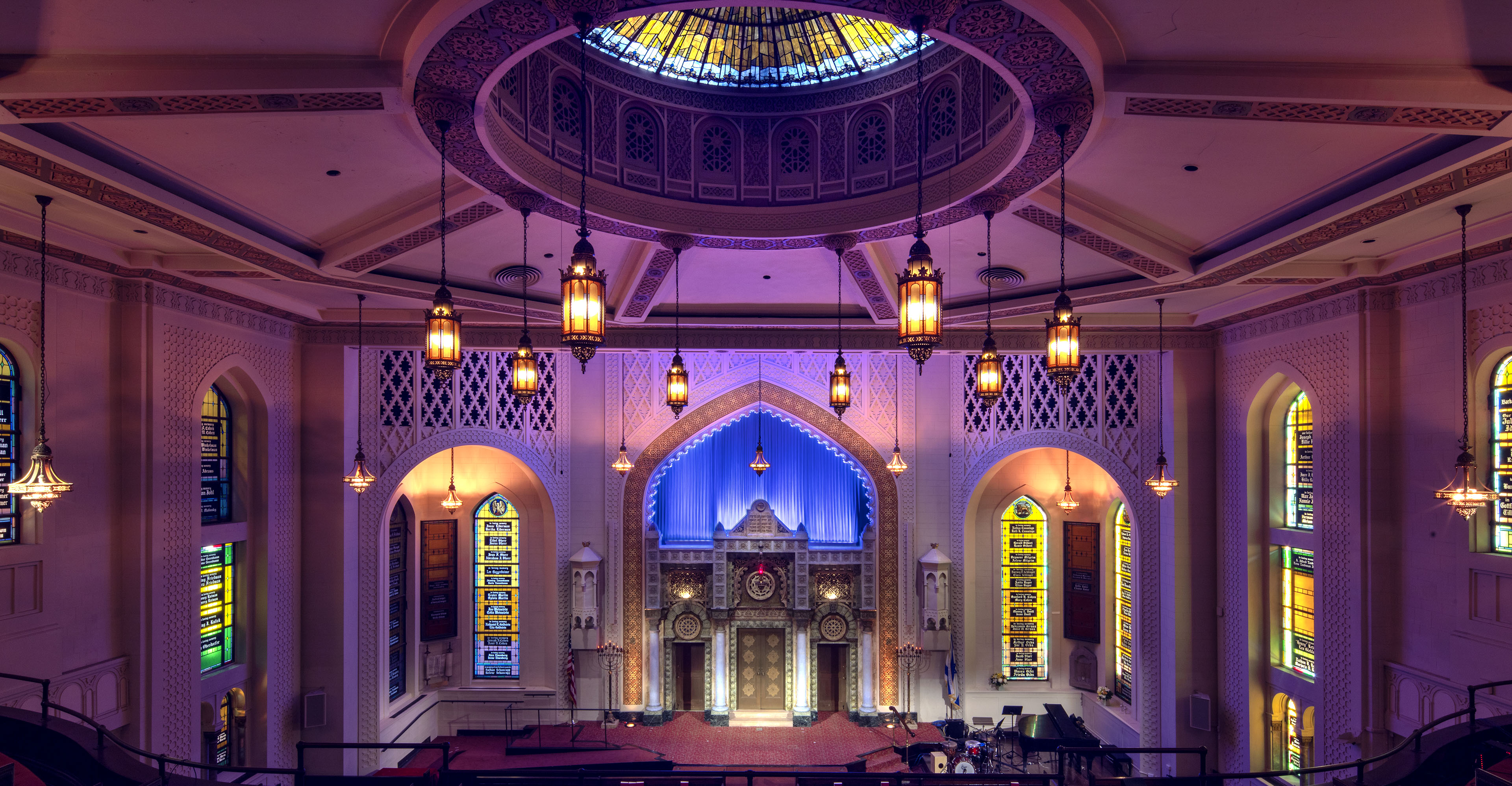 sanctuary park avenue synagogue color