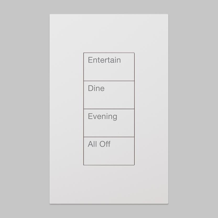 Lutron's Palladiom keypad