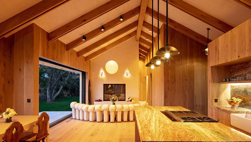 Well-lit house