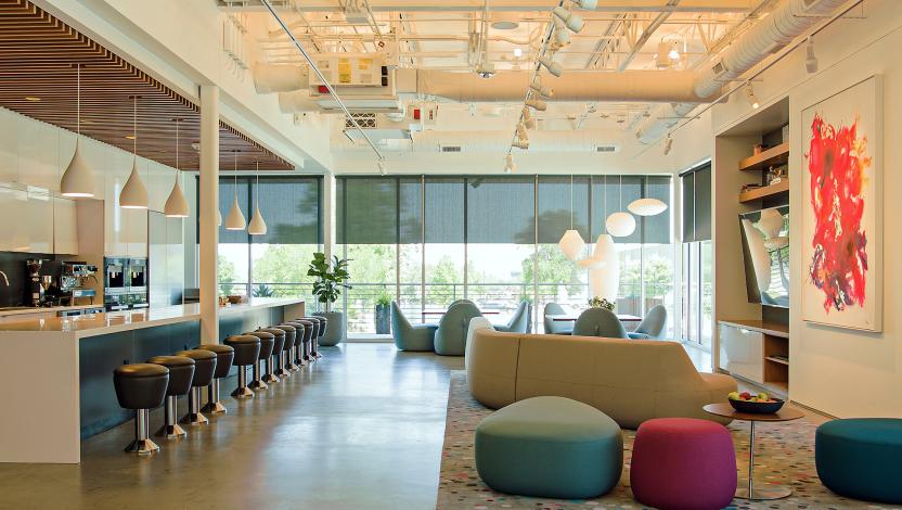 pubspc ketra hq seating area warm scene