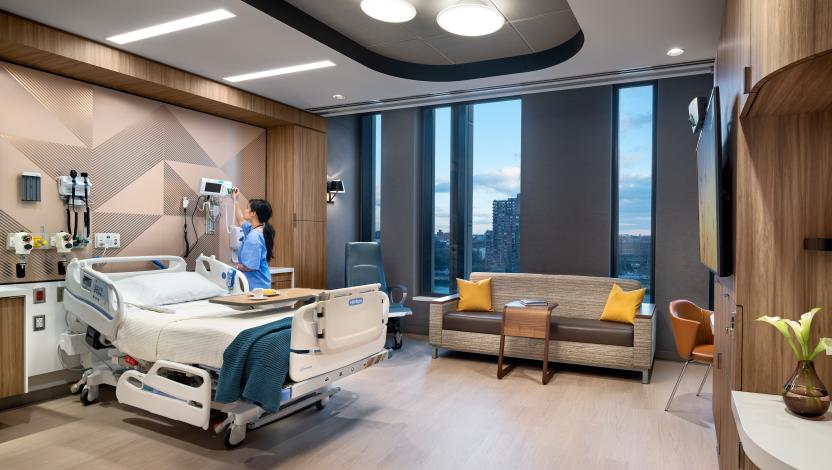 patient room msk koch building cc nurse at Machine