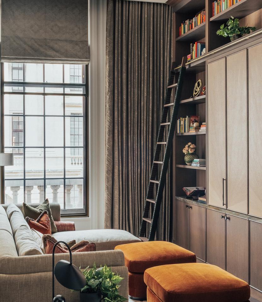 A London hospitality residence with Lutron drapery & HomeWorks