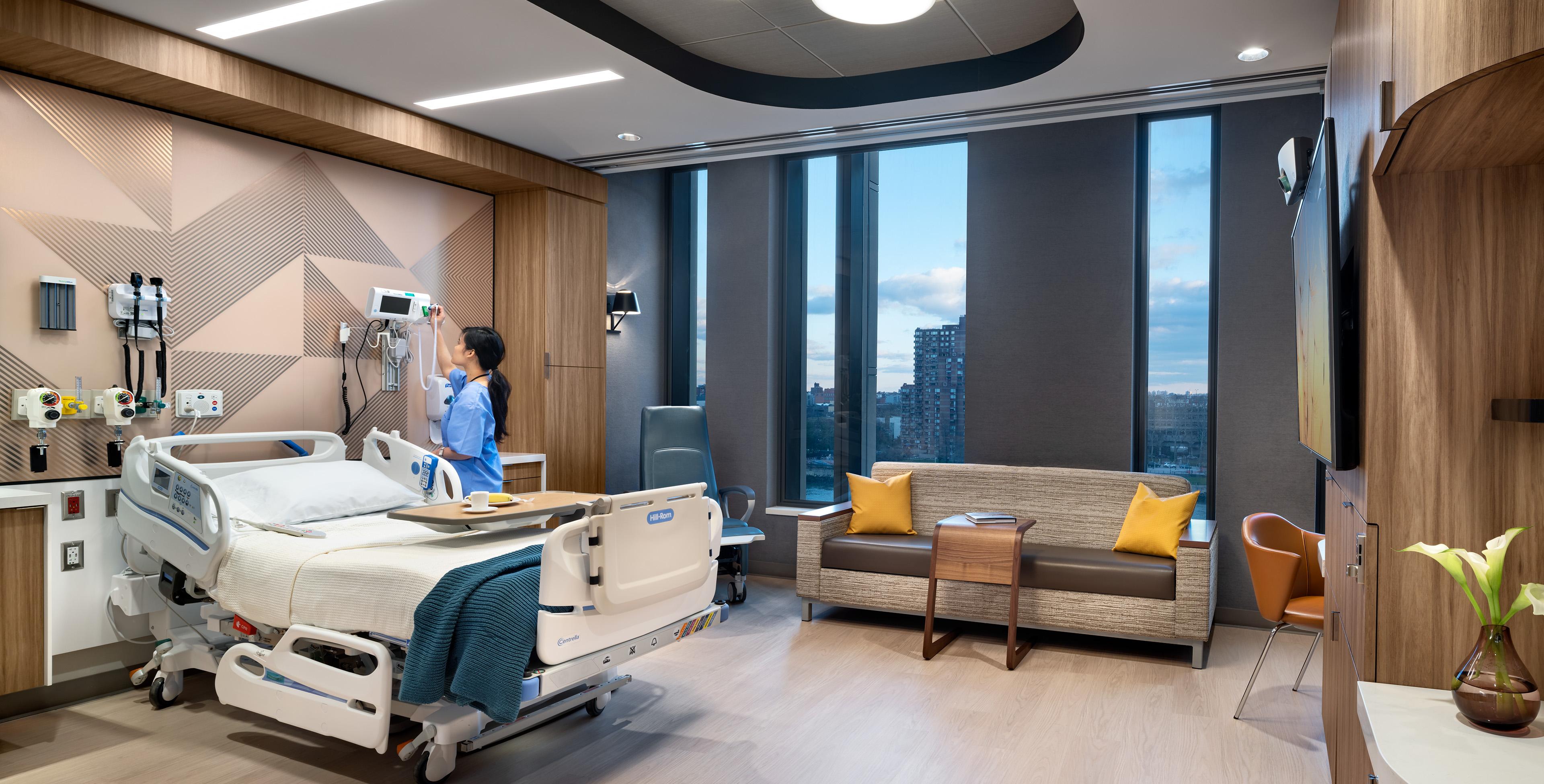 patient room msk koch building cc nurse at Machine