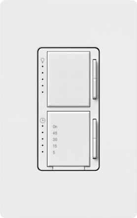 Dimmer and Timer Dual Switch