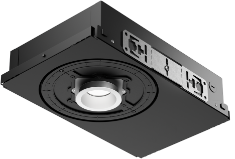 Ketra D2 new construction downlight available in fixed, adjustable, and wall wash configurations