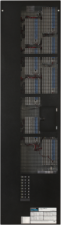 Centralized Dimming/Switching Panels for high-density dimming and switching control.
