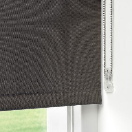 Hand-operated roller shade with manual chain control