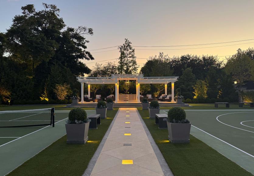 Pergola and Courts