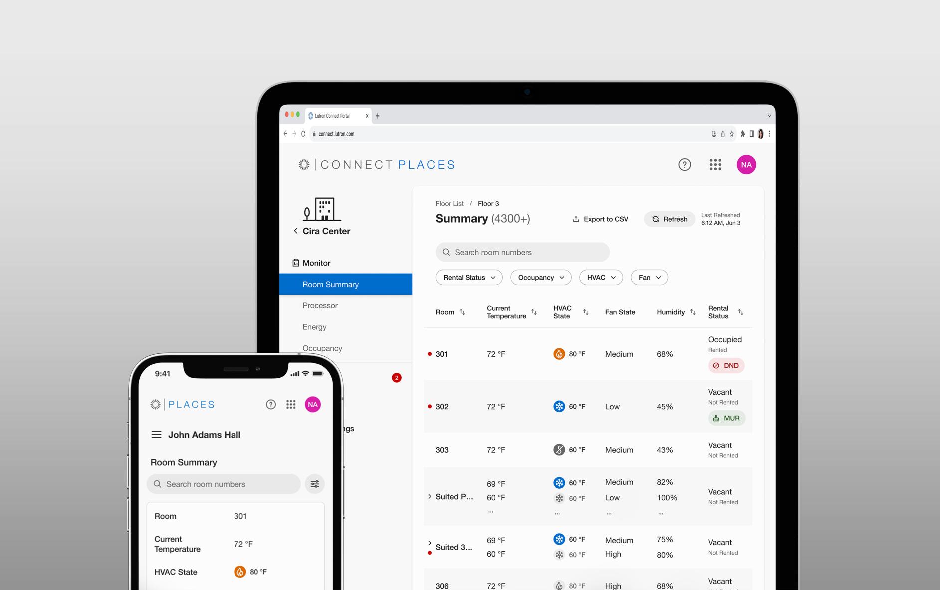 Lutron Connect app provides a cloud-powered platform of tools
